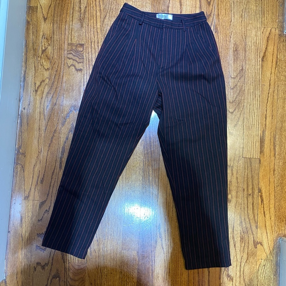 LF pinstripe suit pants